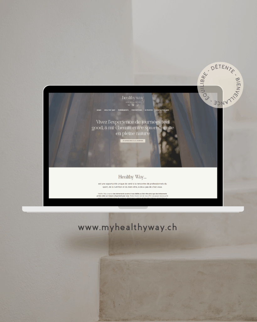 site web sur mesure healthy way