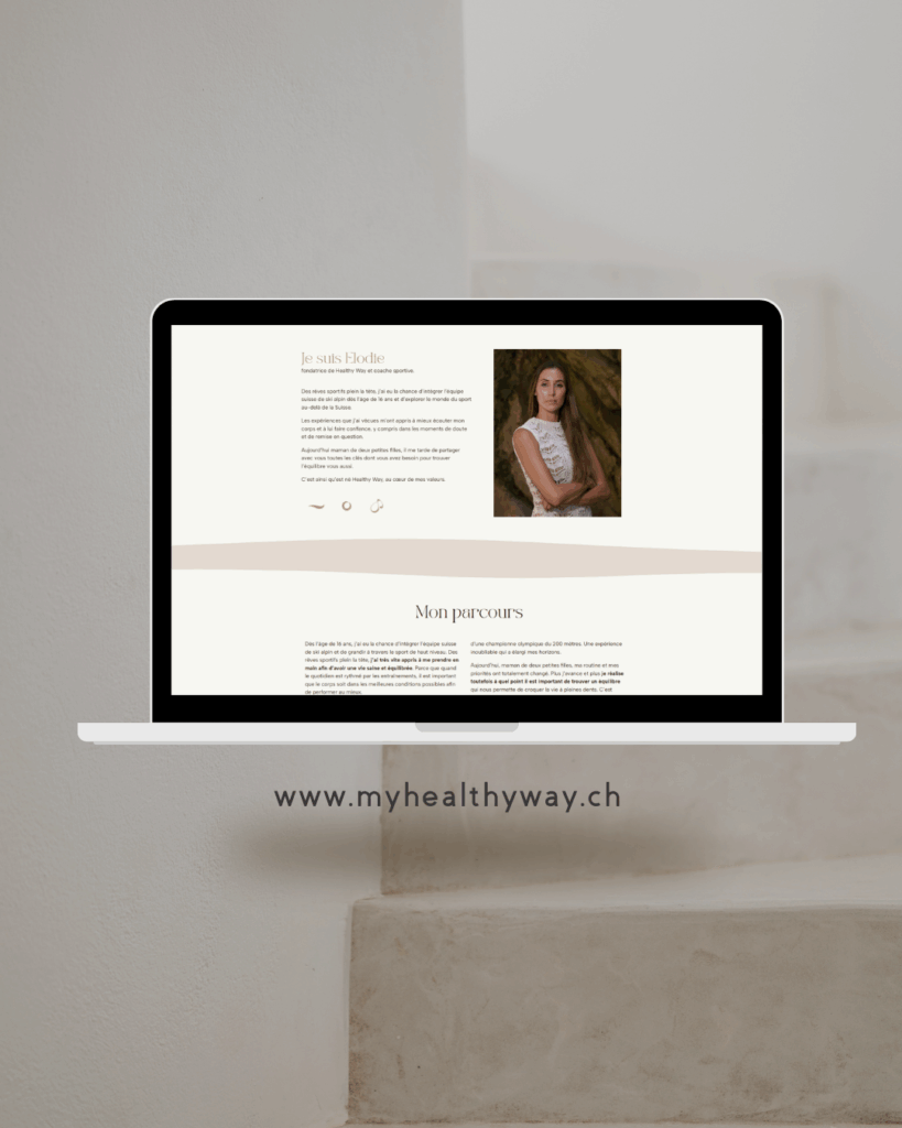 site web sur mesure healthy way